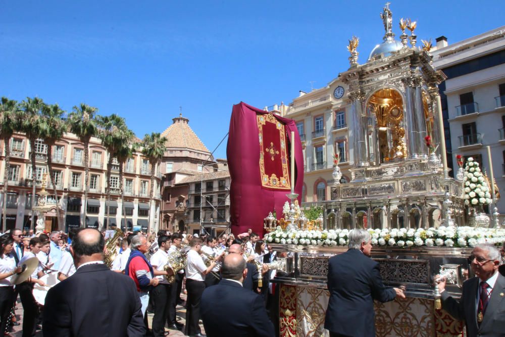 Procesión del Corpus en Málaga de 2018