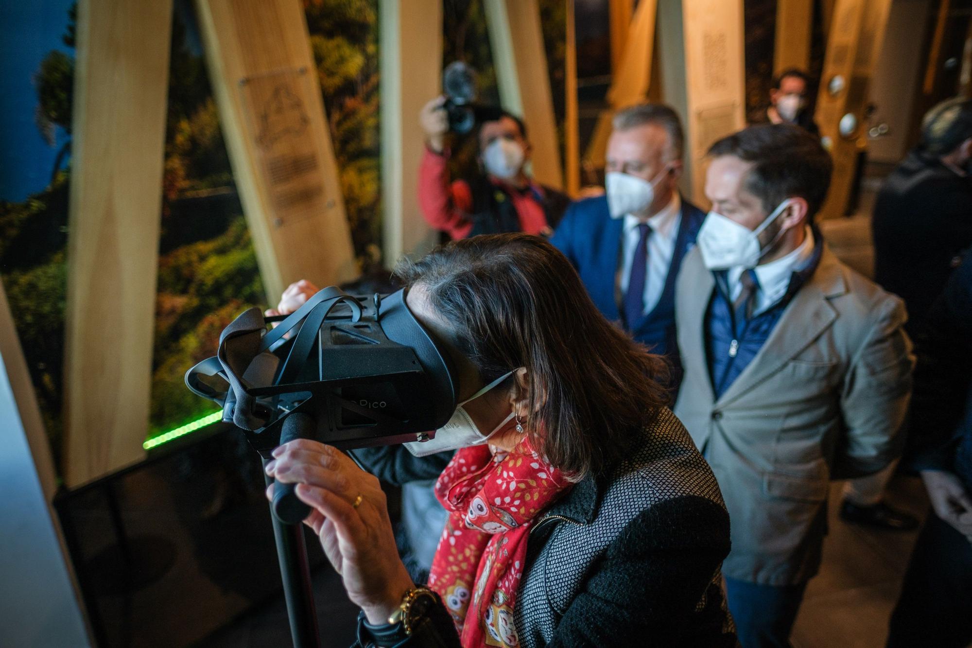 Inauguración del centro de interpretación en el Roque de los Muchachos, en La Palma (19/12/2021)