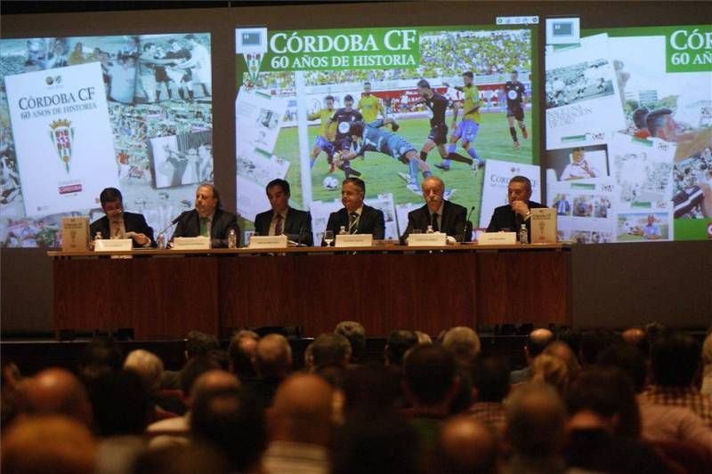 La presentación del libro 'Córdoba CF. 60 años de historia', en imágenes