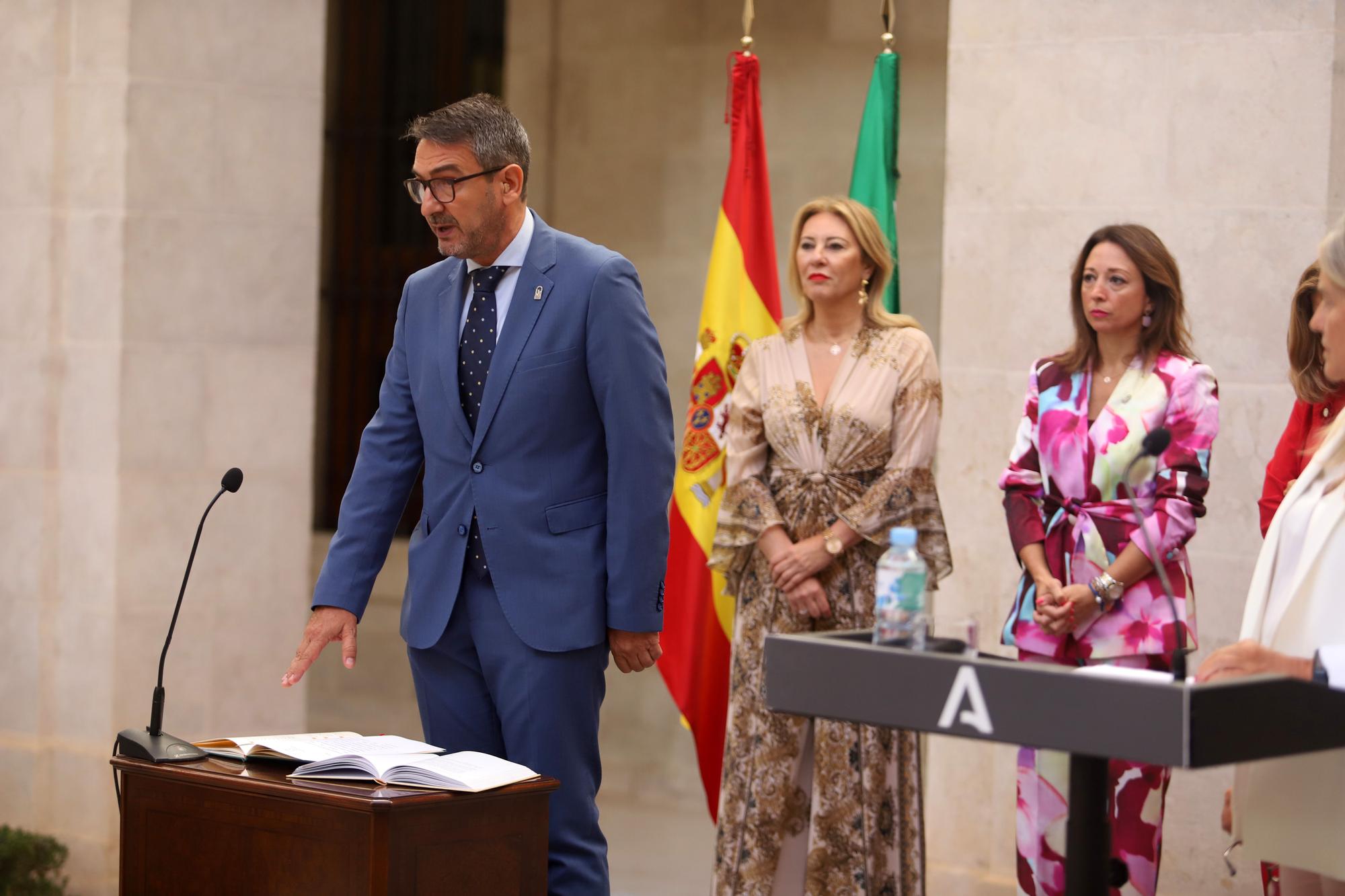 Toma de posesión de los nuevos delegados provinciales de Málaga