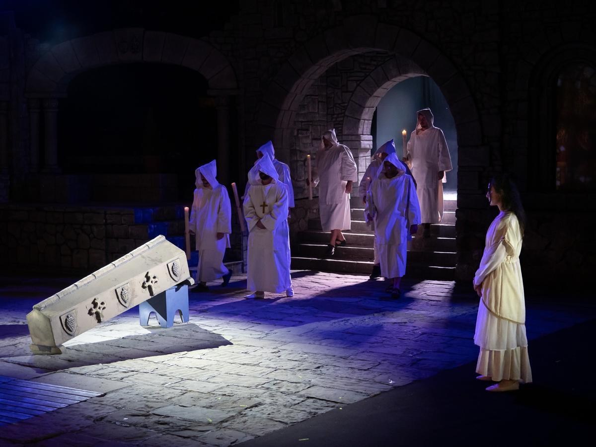 Escenificació de l'espectacle El rescat de les cent donzelles