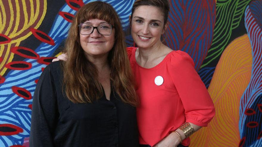 Isabel Coixet y Julie Gayet, en Málaga.