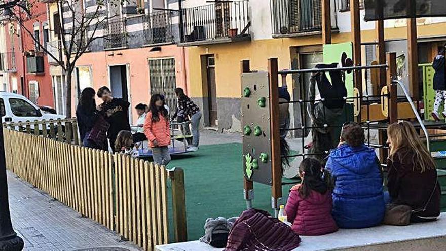 Un dels parcs infantils de Puigcerdà que l&#039;Ajuntament millorarà