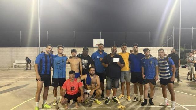 Pim Pam Pum, ganadores de la maratón de fútbol sala.