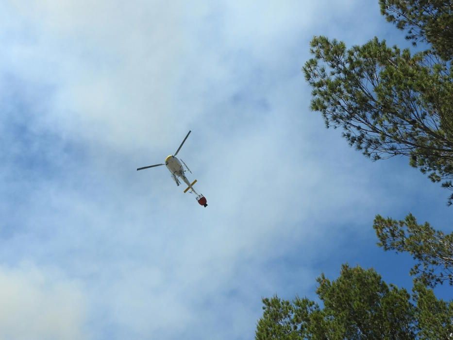 Incendio en Formentera