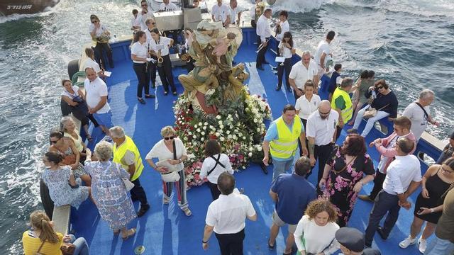 Procesión marítima do Carme no Morrazo. | | FDV