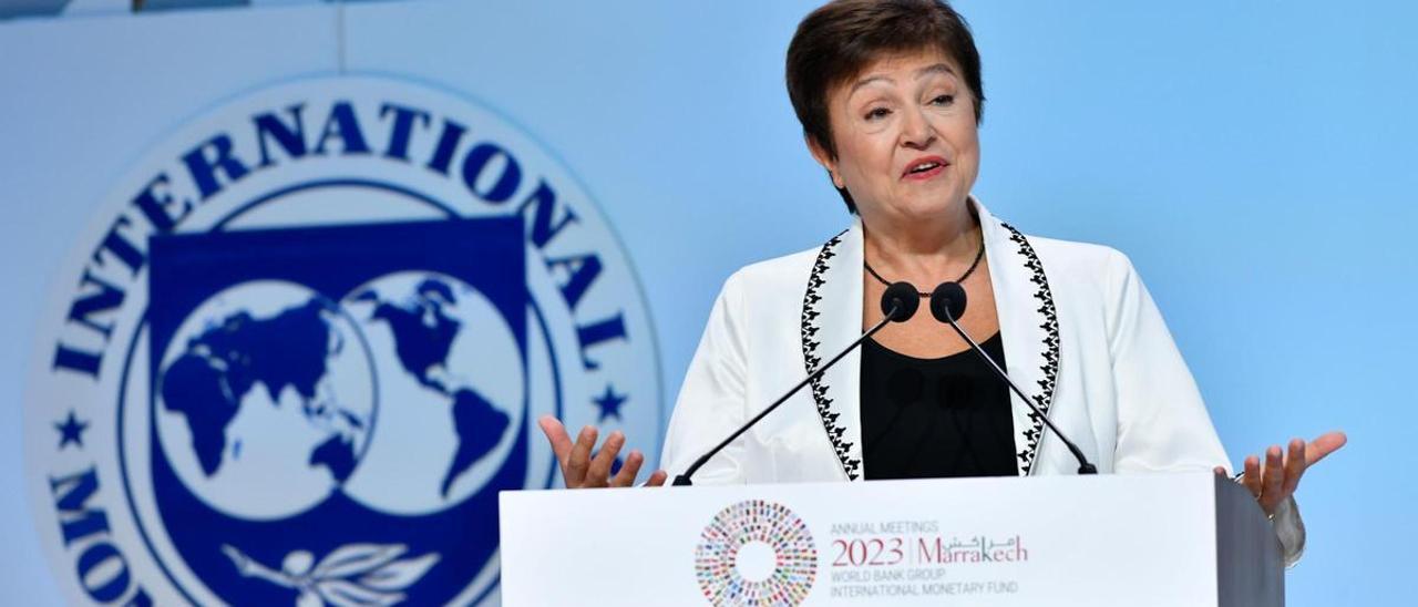 La directora gerente del FMI, Kristalina Georgieva.