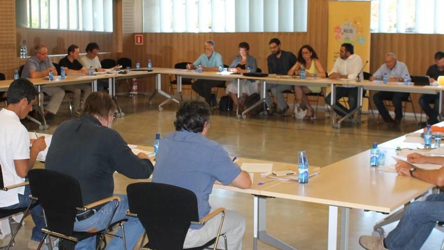 Reunión del Consell Agrari ayer en el Espai Francesc Quetglas.