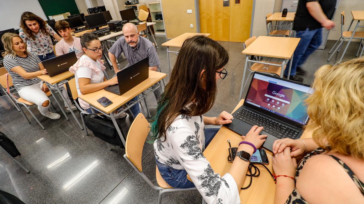 Formación de alumnado de FP