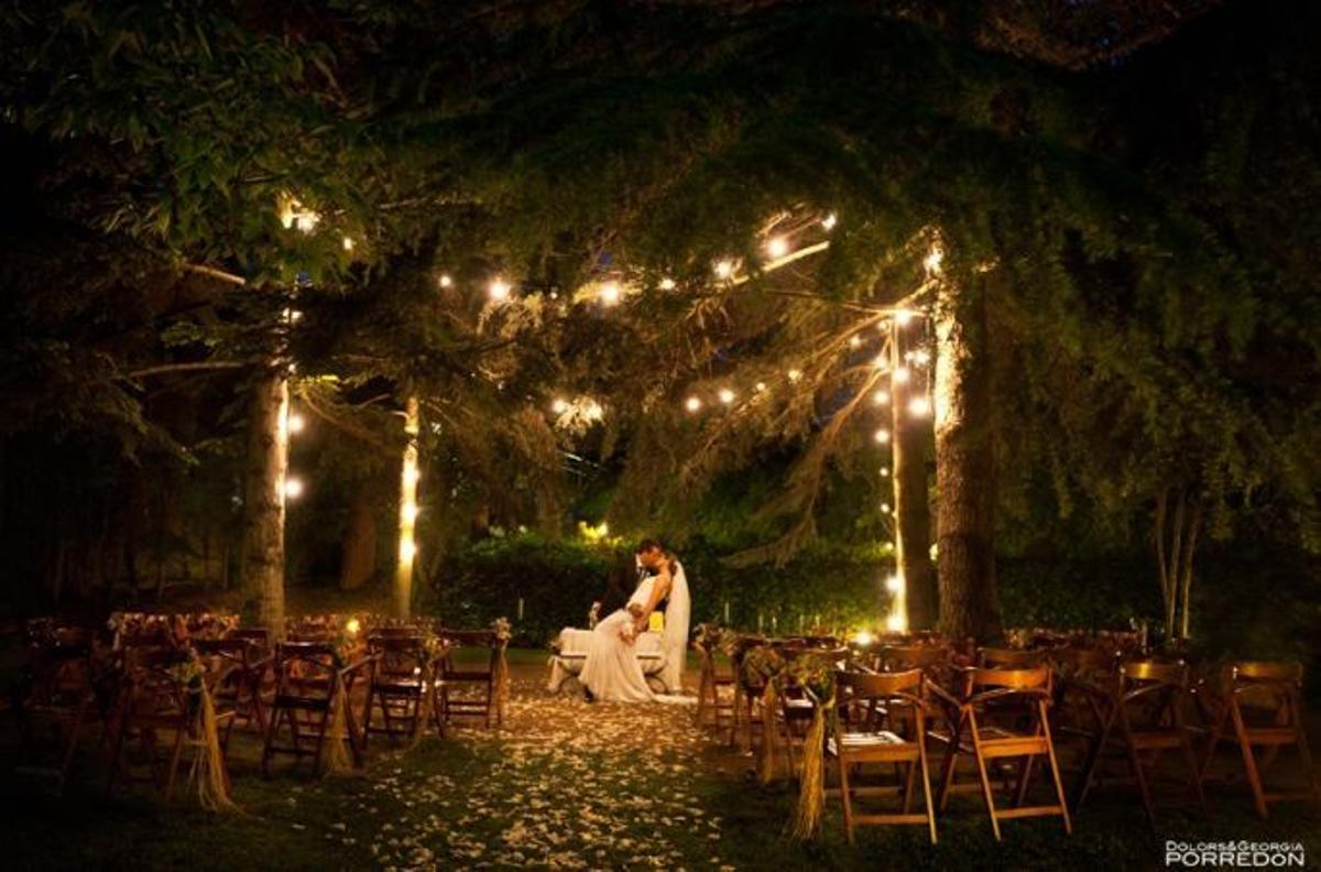 Ilumina tu boda: Ten en cuenta cada rincón de la naturaleza