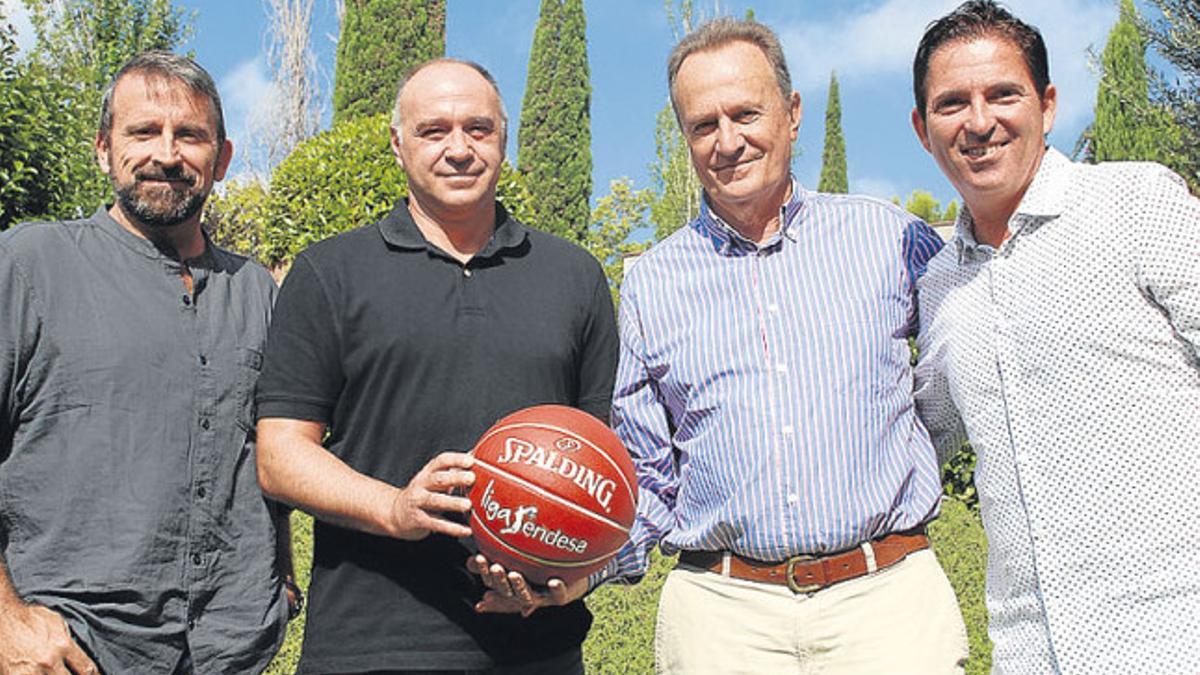 Aíto, junto a Xavi Pascual, Joan Plaza y Pablo Laso; son los cuatro técnicos que se jugarán la Supercopa en Málaga
