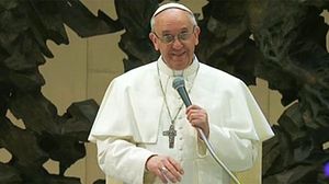 El papa Francesc amb el cardenal Óscar Andrés Maradiaga.
