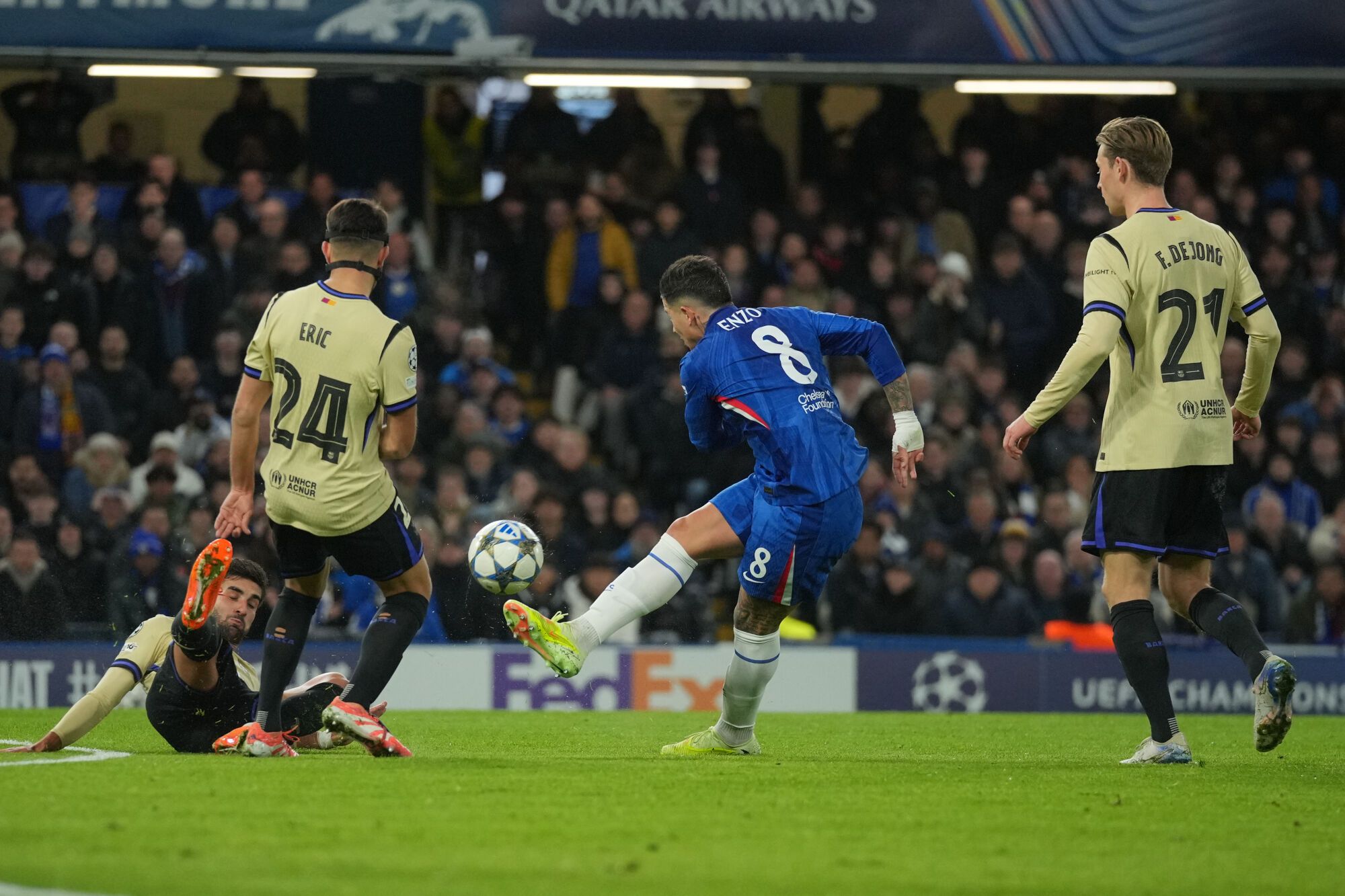 Champions League: Chelsea - Barcelona.