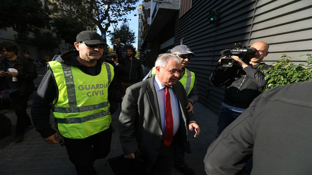 Reunió d’Andreu Viloca, tresorer de Convergència, amb fins a set empresaris, tots imputats en l’operació Petrum.