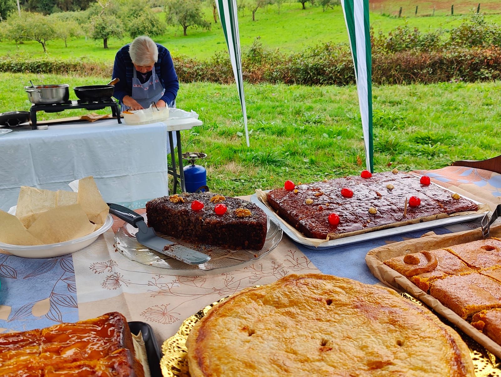 Así vivió Camoca su feria del lino y las nueces
