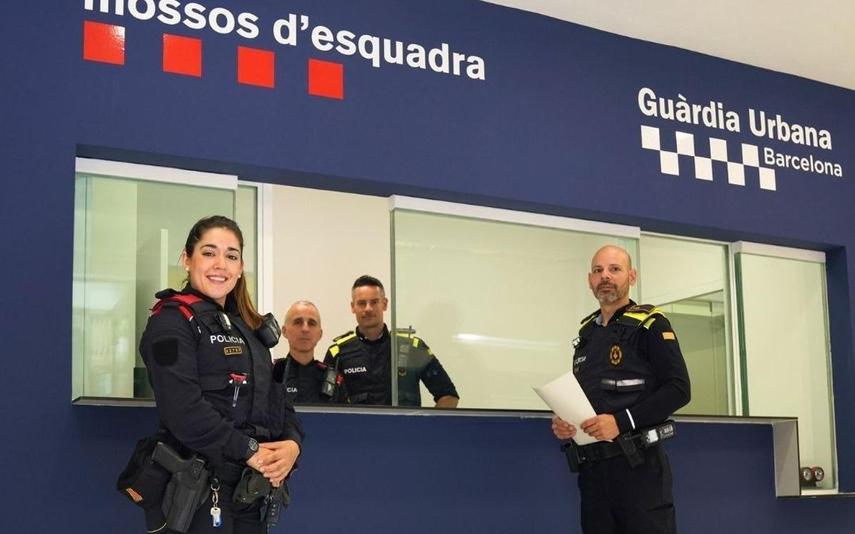 Mossos i Guàrdia Urbana obren una nova oficina per rebre denúncies a Barcelona Mossos i Guàrdia Urbana obren una nova oficina per rebre denúncies a Barcelona