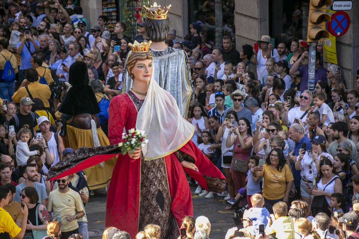 La Diada Castellera de la Mercè reúne las ocho colles de Barcelona