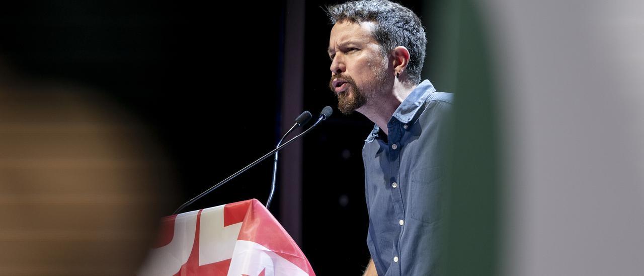 El exlíder de Podemos, Pablo Iglesias.