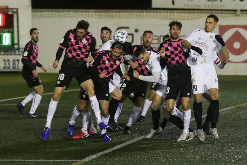 El cuadro santaeulaliense alcanza por primera vez la tercera ronda de la Copa del Rey tras lograr la clasificación en un trabajado encuentro