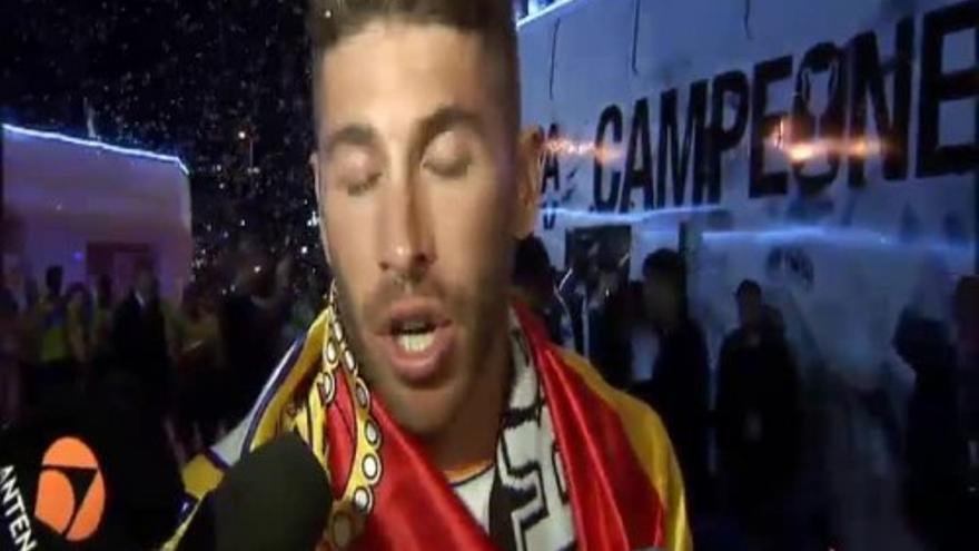 Ramos: &quot;Ojalá podamos celebrar más títulos en Cibeles esta temporada&quot;