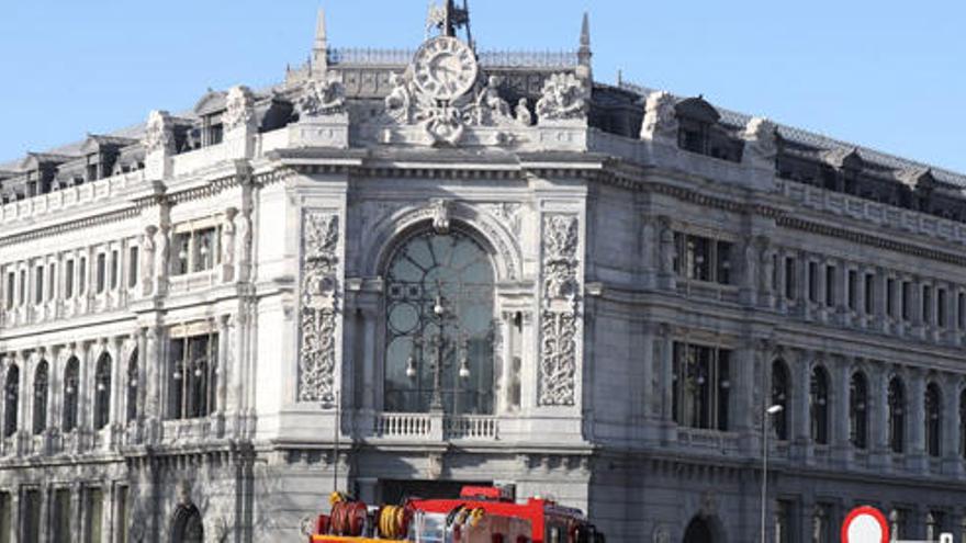 Imagen de la sede del Banco de EspaÃ±a en Madrid.