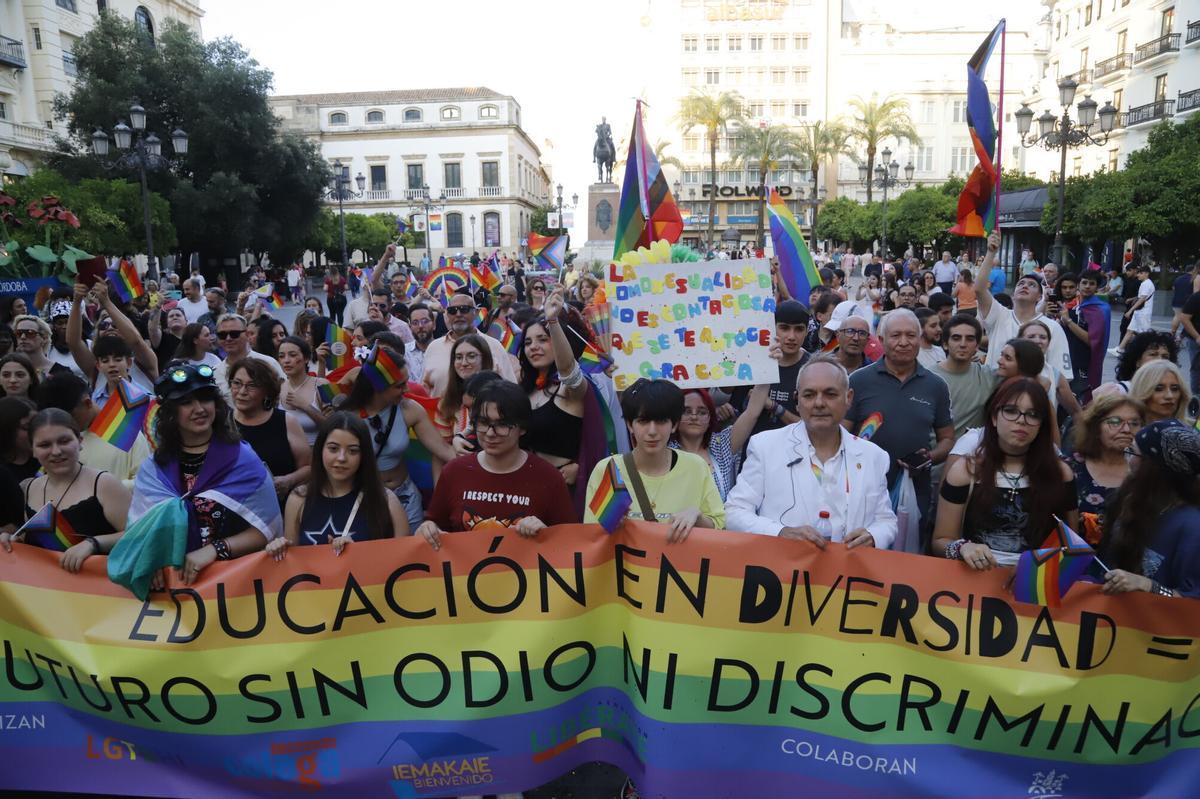 Marcha del Orgullo en Córdoba, el año pasado.