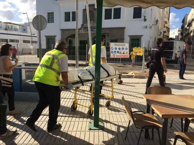 Un hombre fallece ahogado cerca del Muelle de la Pescadería de Arrecife