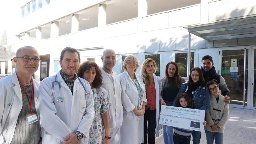 IBIMA recibe un donativo de 858 euros para investigación de la diabetes infantil