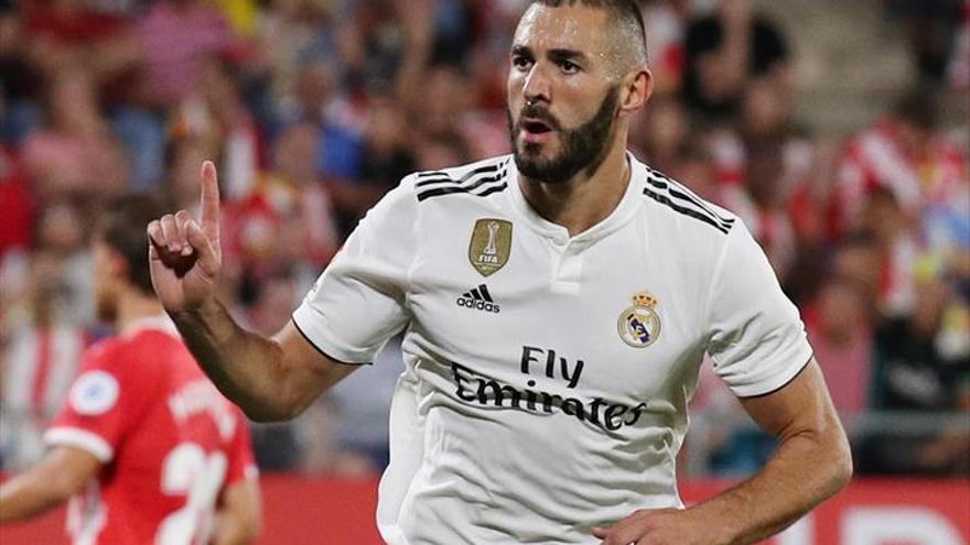 Bale y Benzema dan luz al Madrid en Girona