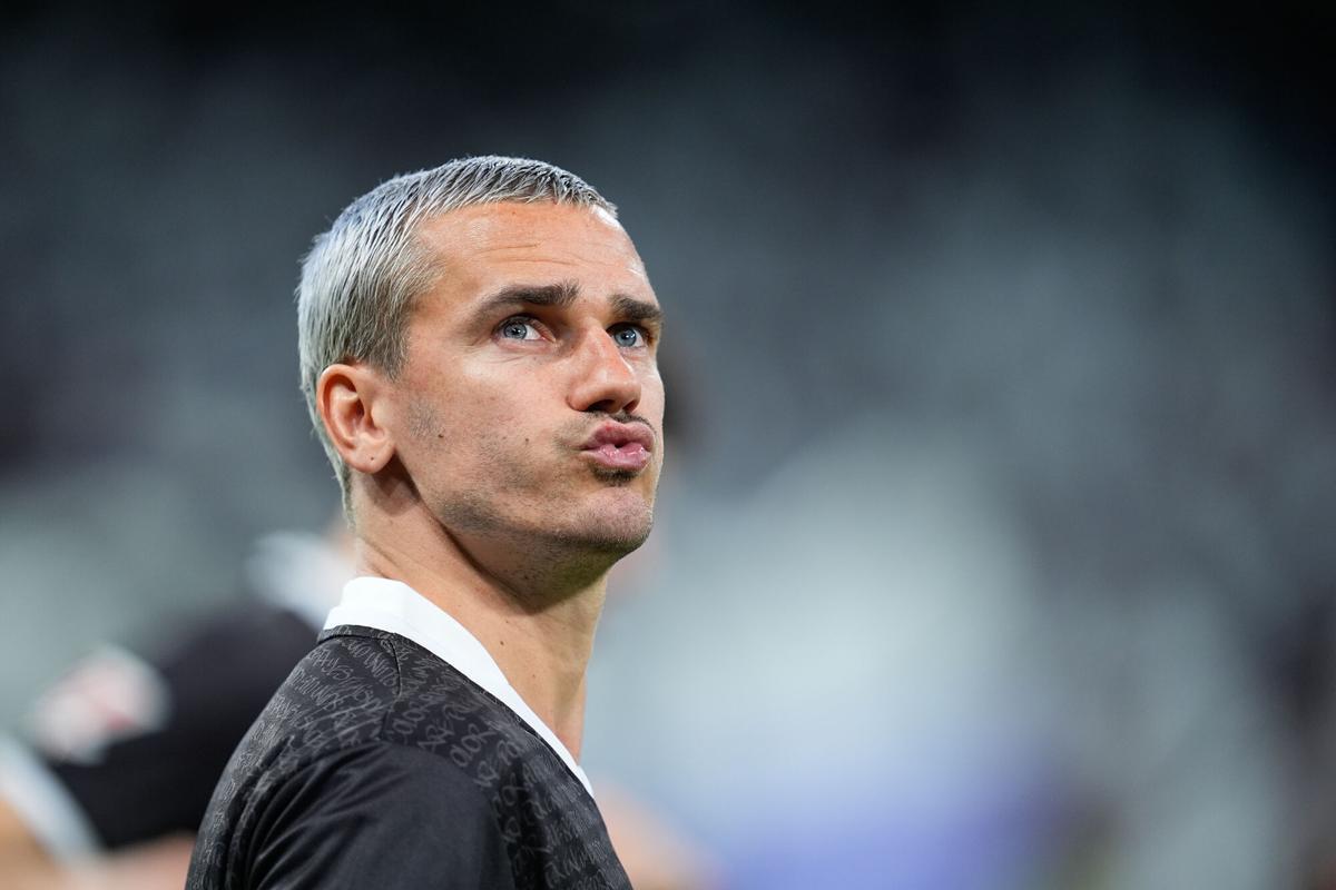 Antoine Griezmann, en el Bernabéu