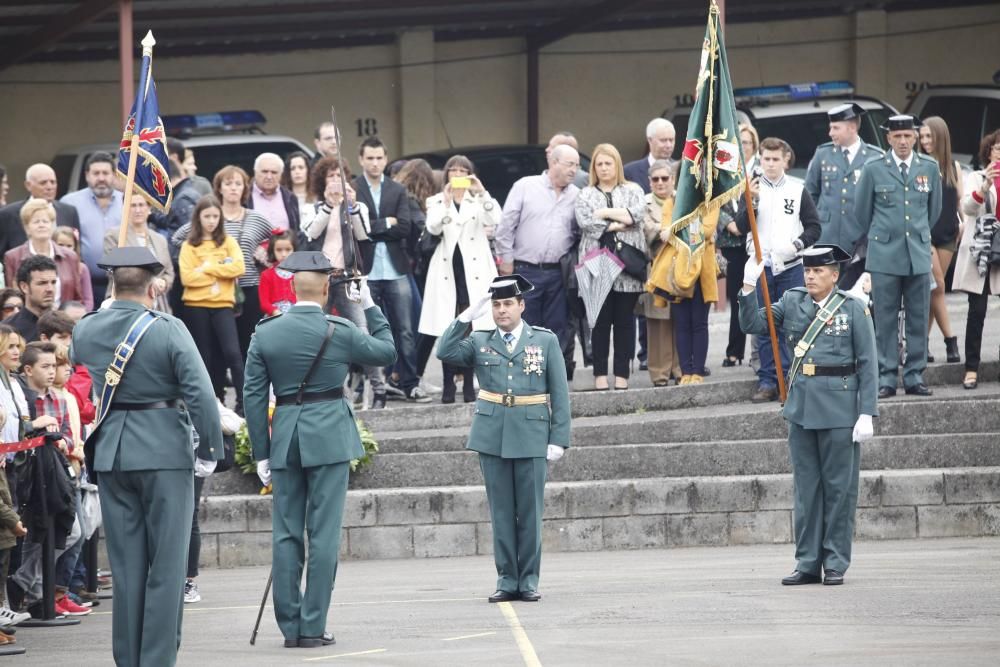 Fiesta de la Guardia Civil el día de su patrona en Gijón