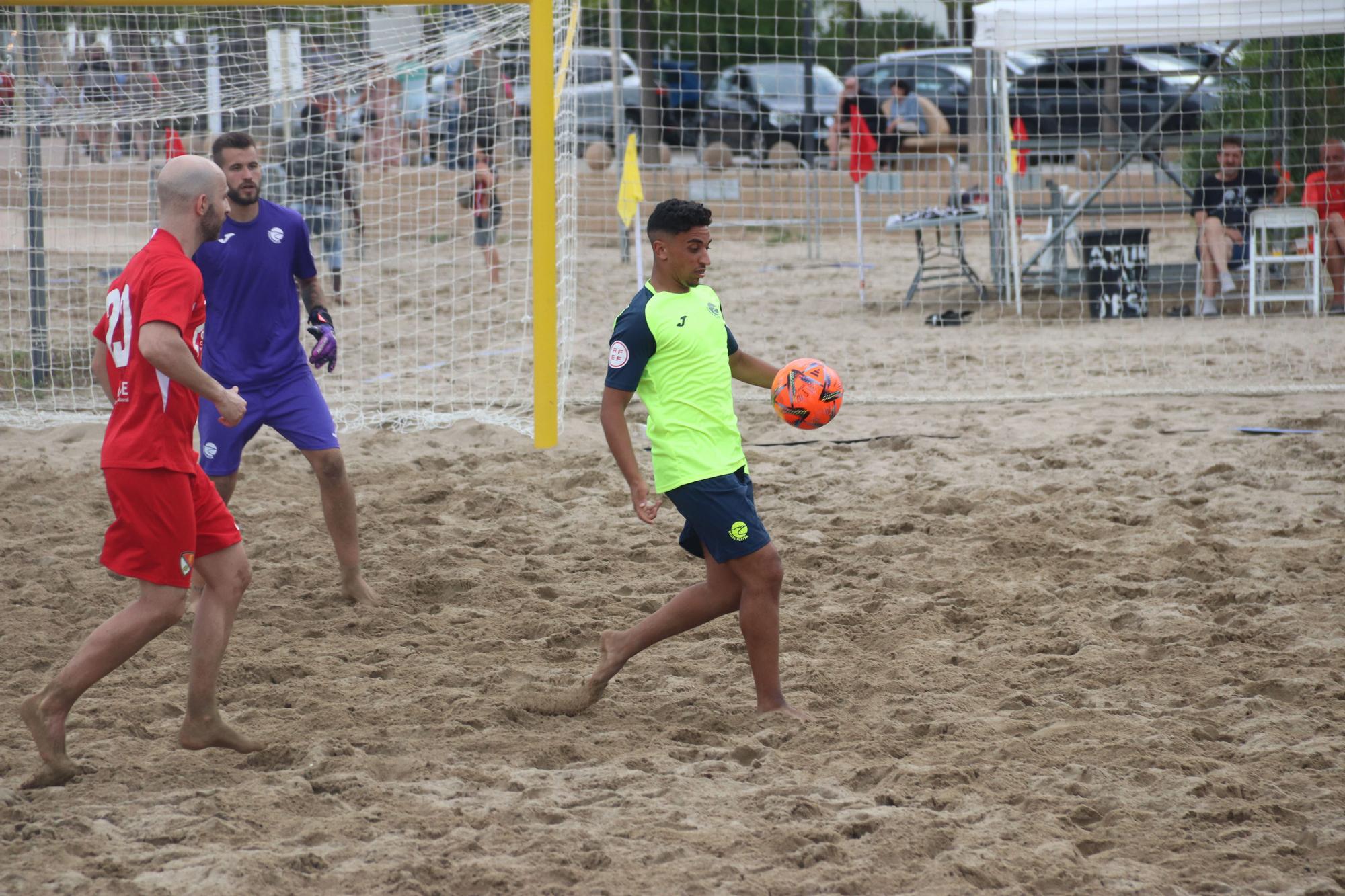 Campionats de Catalunya de futbol platja a Roses