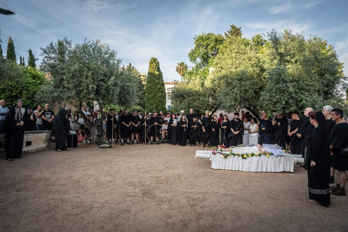 Ritos funerarios en Emerita Augusta.