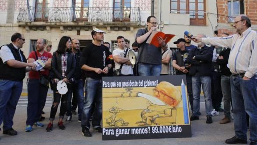 La Policía Local protesta por sus condiciones laborales