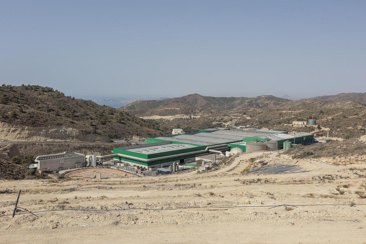Panorámica de la planta de basuras de El Campello