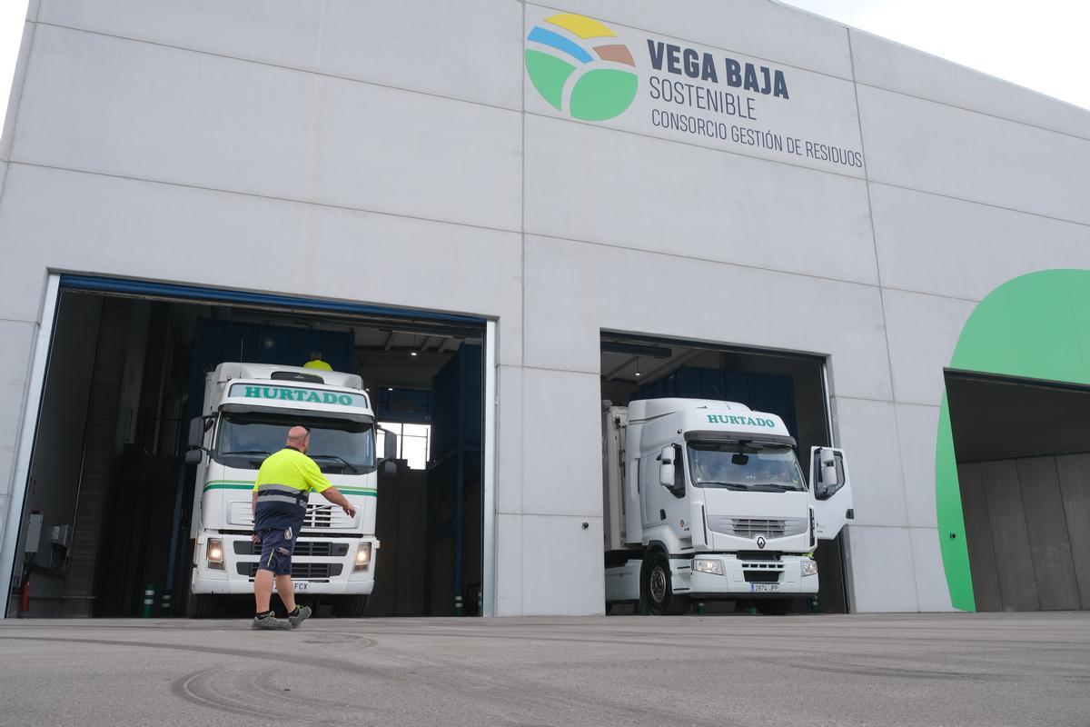 Instalaciones de la planta de transferencia de Dolores