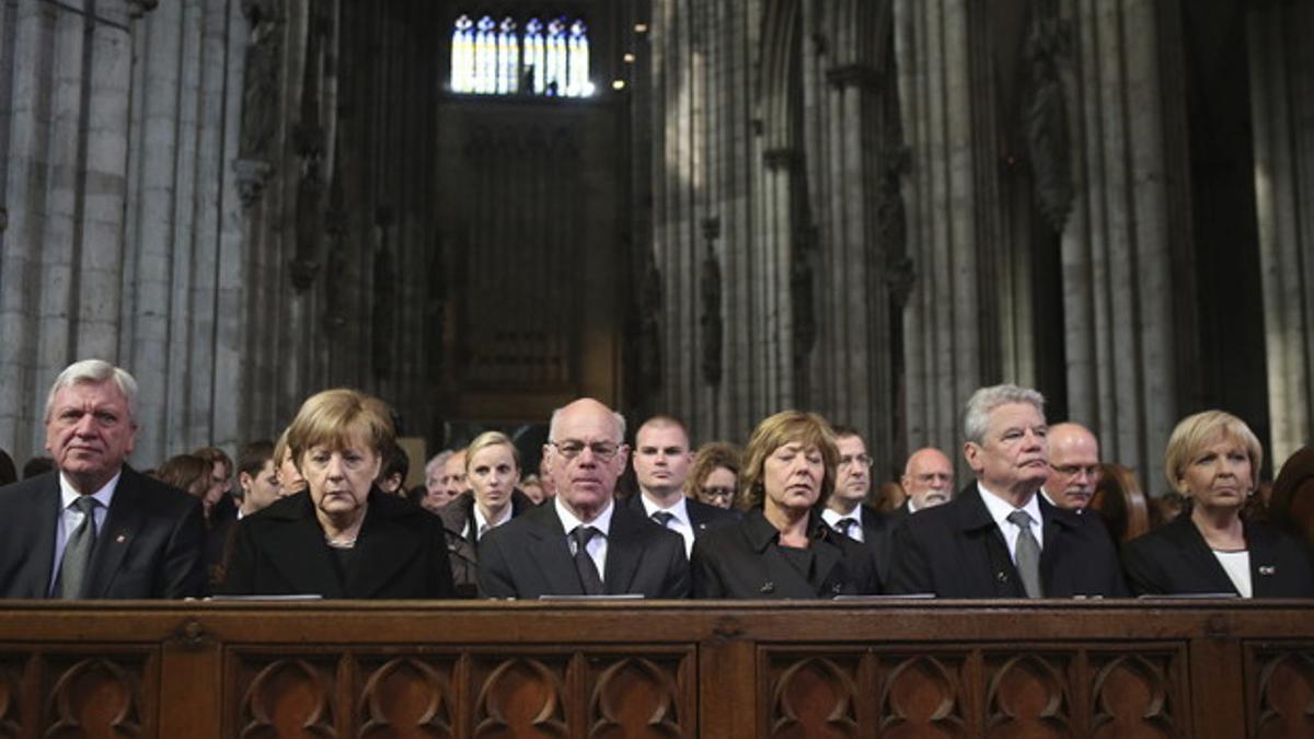 Funeral de Estado en Colonia por las víctimas del avión de Germanwings