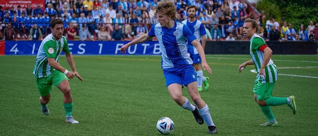 Imagen del Alcúdia-Inter Ibiza, disputado en el campo de Can Valero