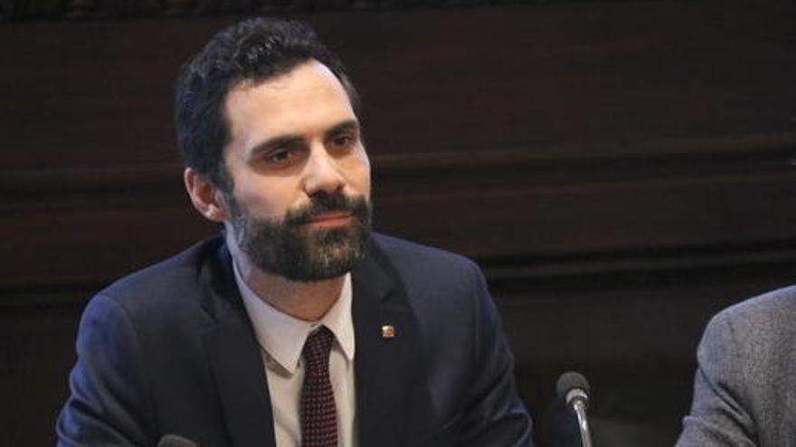 El president del Parlament, Roger Torrent.