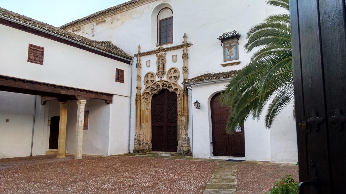 Patio interior del convento de Santa Clara de Montilla, en una imagen de archivo.