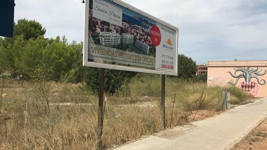 El proyecto de VPO en Santa Ponça, pendiente de unas deficiencias técnicas