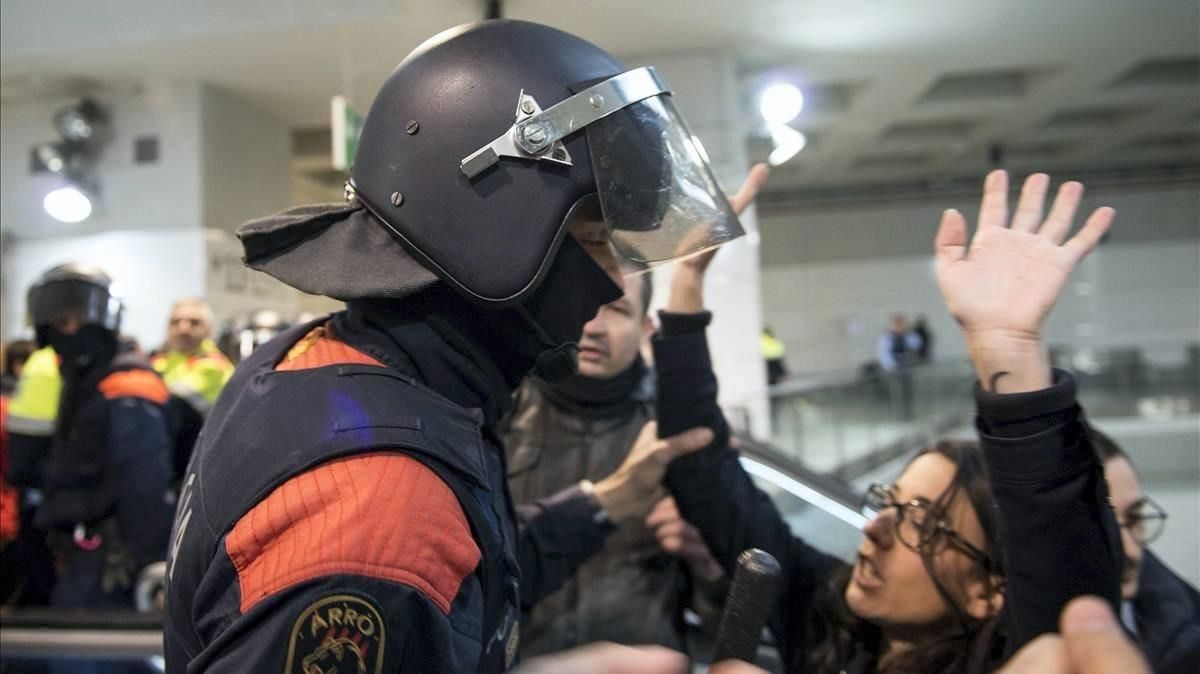 Huelga general en Cataluña