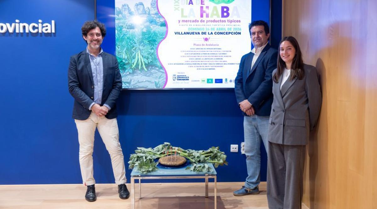 Presentación del Día de la Haba de Villanueva de la Concepción.