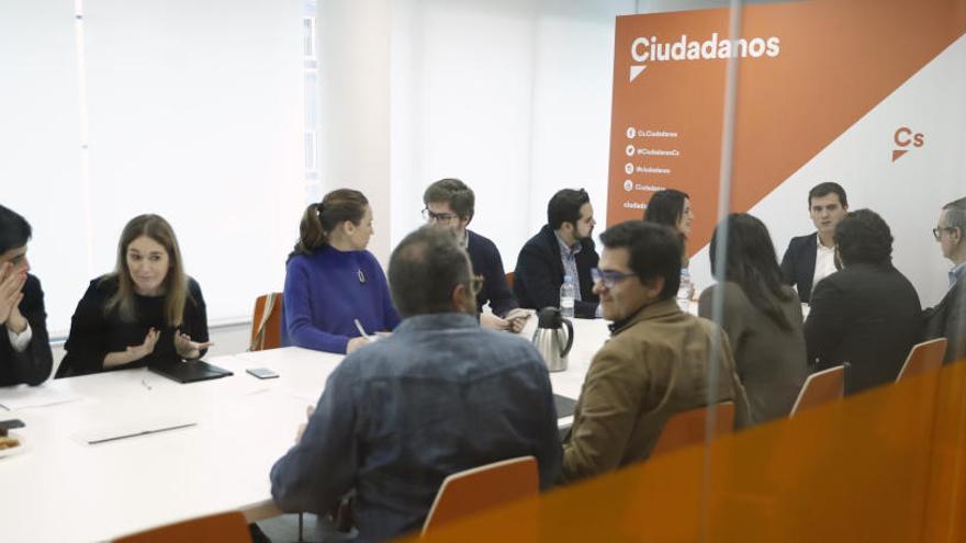 Primera reunión de la Ejecutiva de Ciudadanos tras su Asamblea.