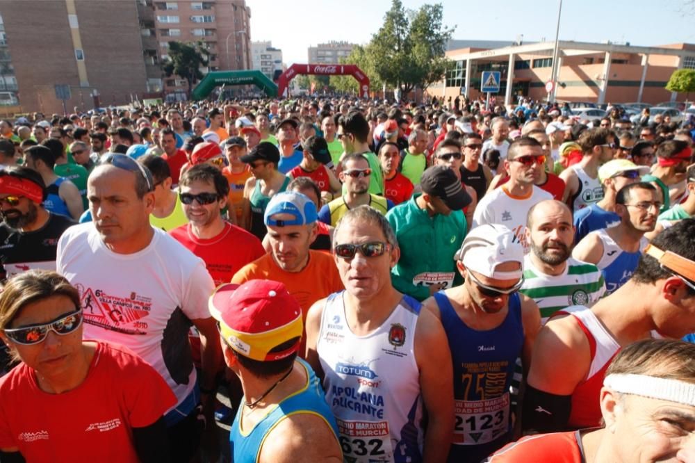 Media Maratón de Murcia: Ambiente en la salida