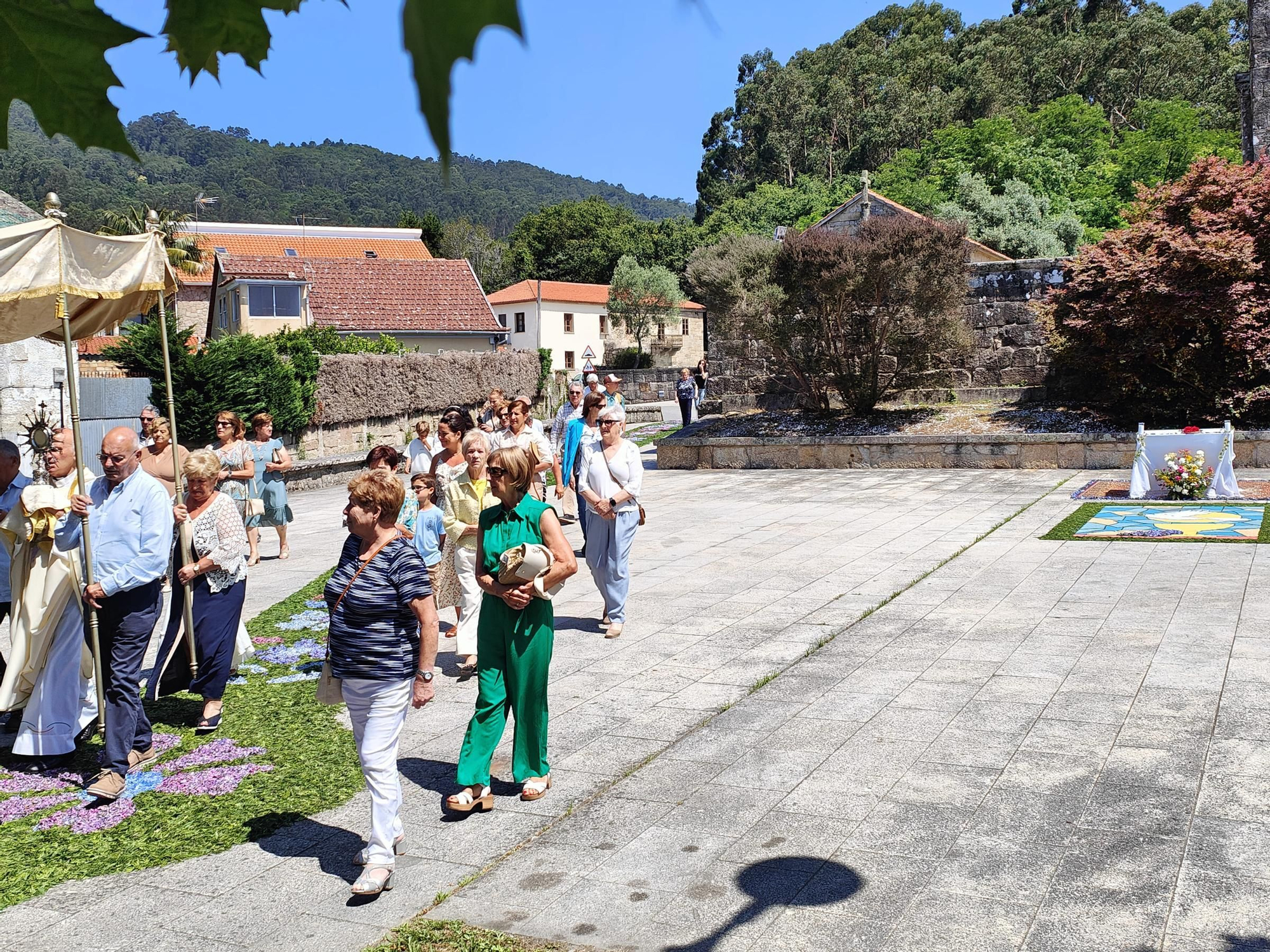 El Corpus Christi de San Martiño en Moaña