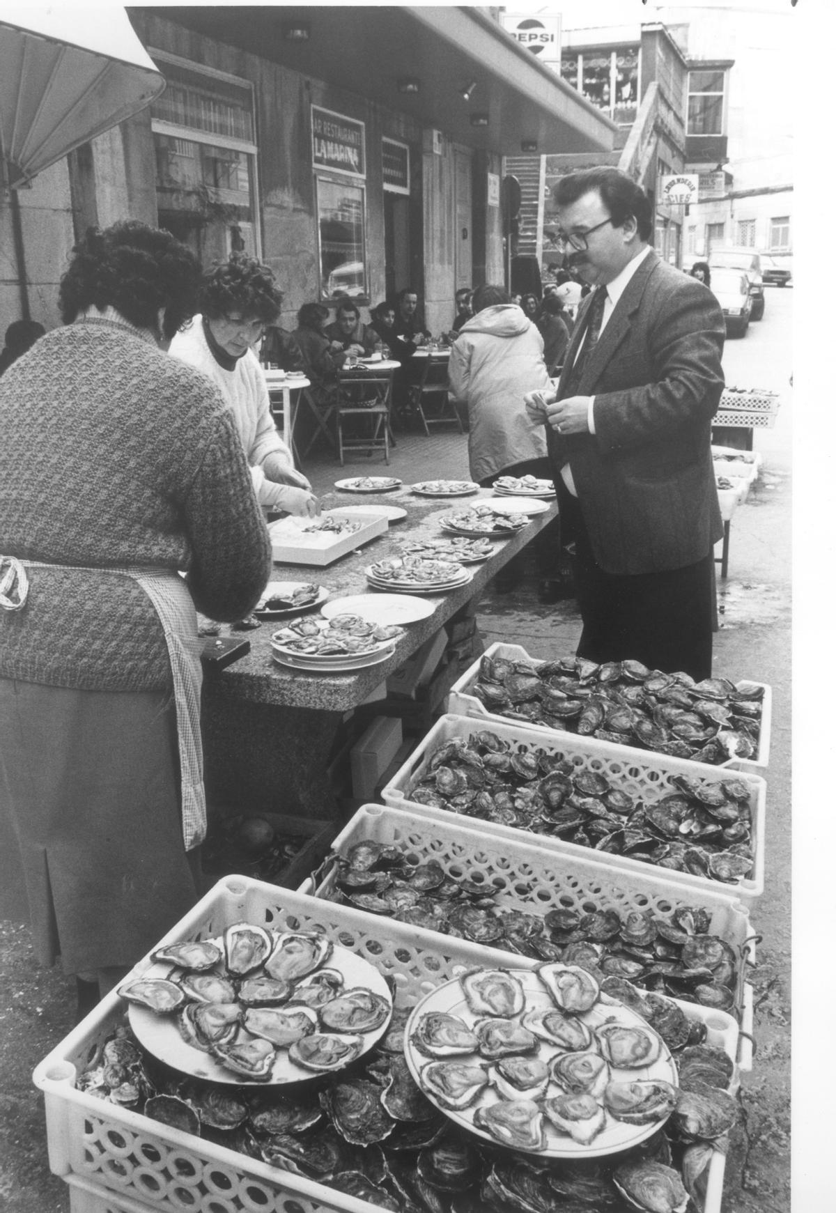 La «calle de las ostras» de Vigo: un mercado centenario y todo un símbolo de la ciudad