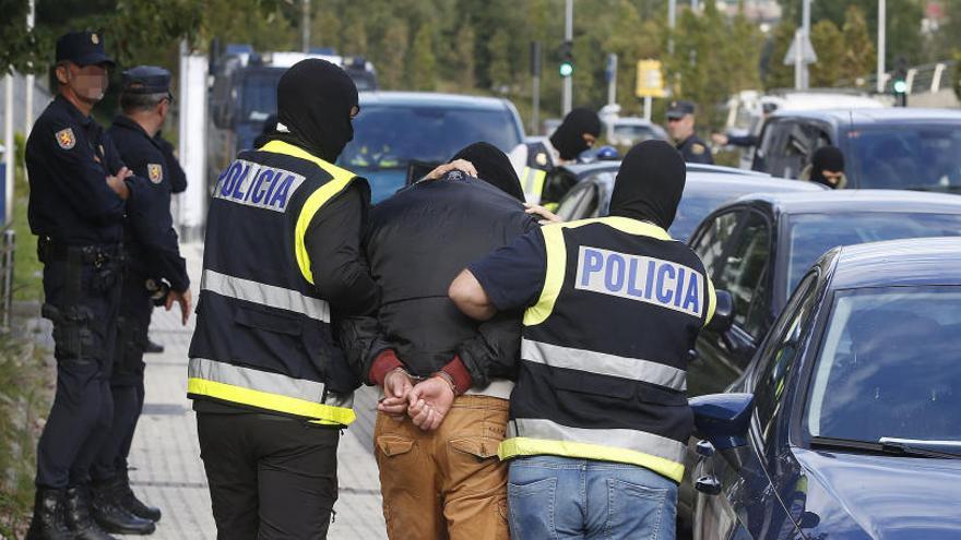 El presunto yihadista detenido en San Sebastián.