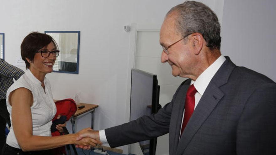 María Gámez y De la Torre cerraron el acuerdo a mediodía de ayer tras un fin de semana de negociaciones.