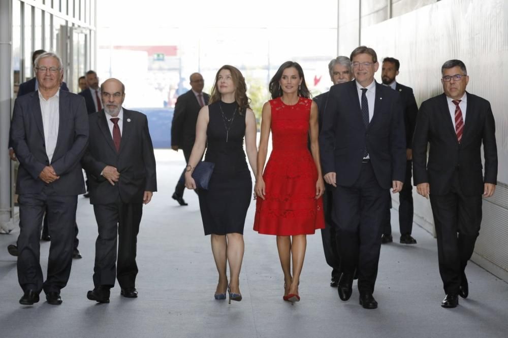 La reina Letizia inaugura el Centro Mundial para la Alimentación Sostenible en València